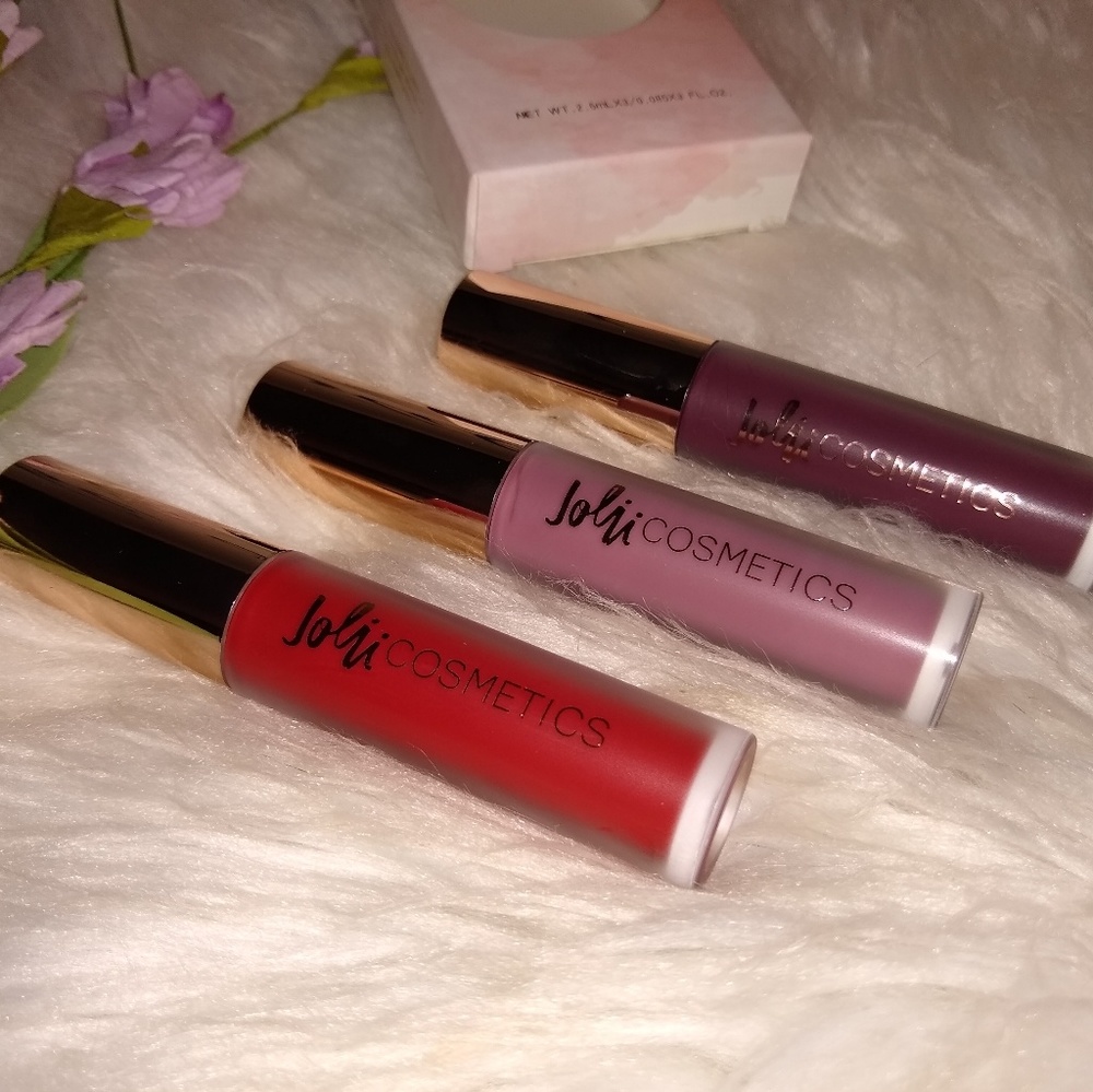 🌴3/$30🌴 Jolii Cosmetics Luxe Creme Lip Trio